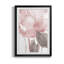 Blush Bloom II - peinture sur toile encadrée-425134454-425134455