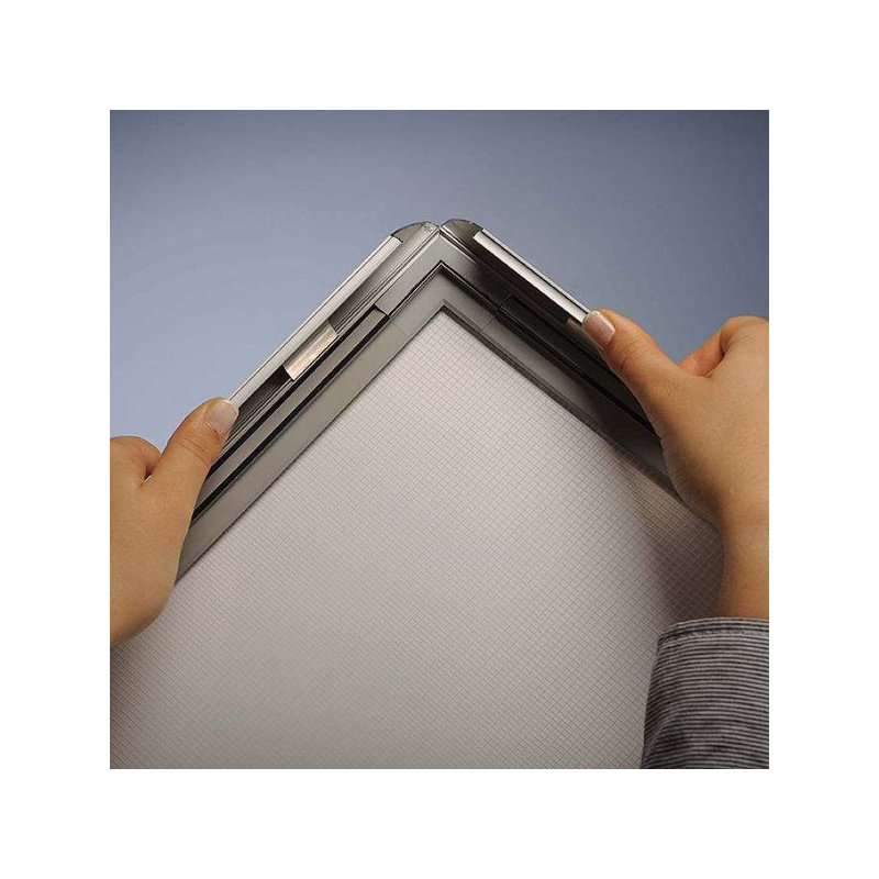 Porte-affiche flexible avec boîte à DEL, H 19,25 po x l 25,25 po