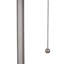 Lampe argentée 14,5 po Amann