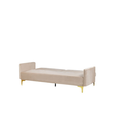 Ethel 3 Seater Velvet Sleeper