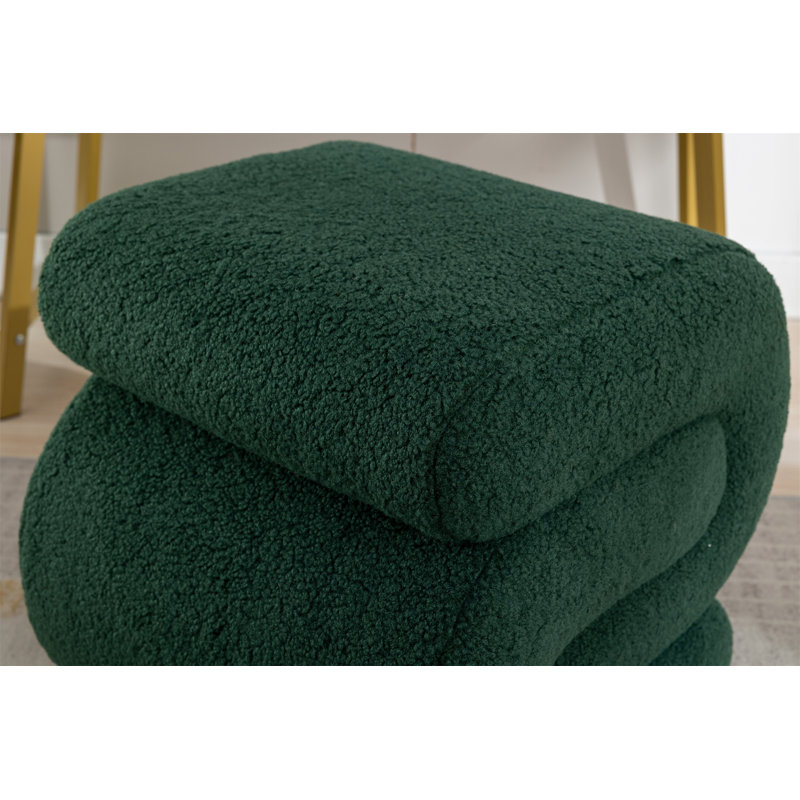 Repose-pieds avec repose-pieds (seulement avec repose-pieds), Vert