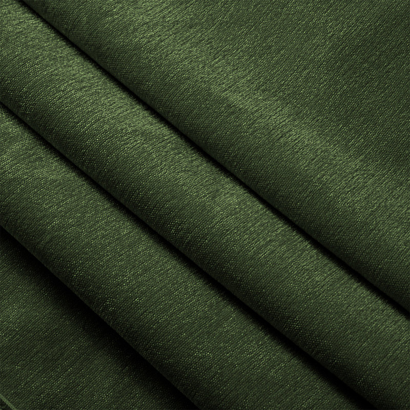 Canapé rembourré avec repose-pieds, Green