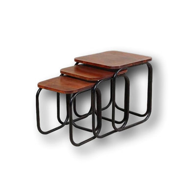 Solid Wood Top Nesting Tables