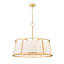 Luminaire suspendu tambour 8 lumières
