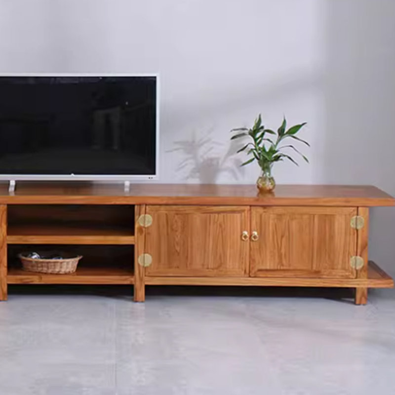 Meuble télé en bois de style chinois