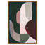 Oliver Gal Rich Botanicals I Abstract - Heavy Gel Top Coat Framed Canvas Art-95522645-95522667
