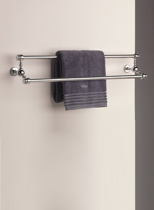 Double Towel Bar, Polished Chrome