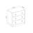 Oded 3 - Drawer Chest of Drawers