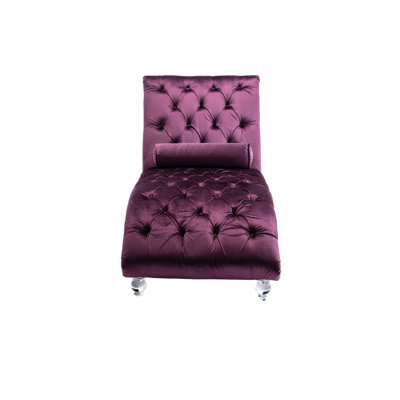 Alexica Velvet Chaise Lounge