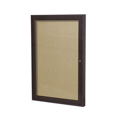 Enclosed Vinyl Bulletin Boards Enclosed Cabinet Vinyl Bulletin Board