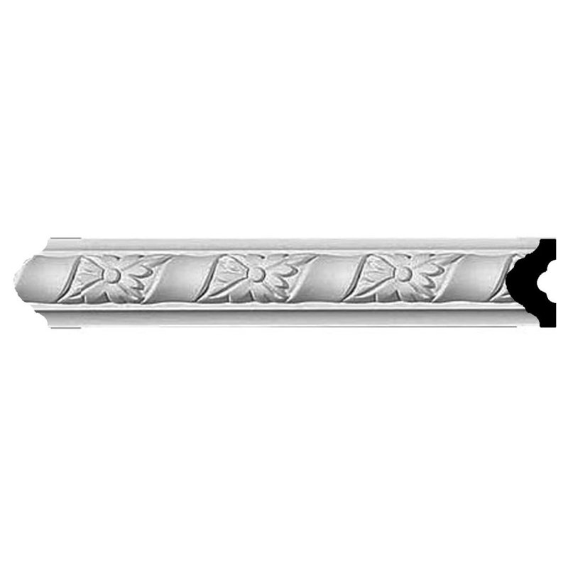 Moulure de panneau Kendall: H 1 5/8 po x P 3/4 po x L 94 1/2 po (répétition 2 3/8 po)