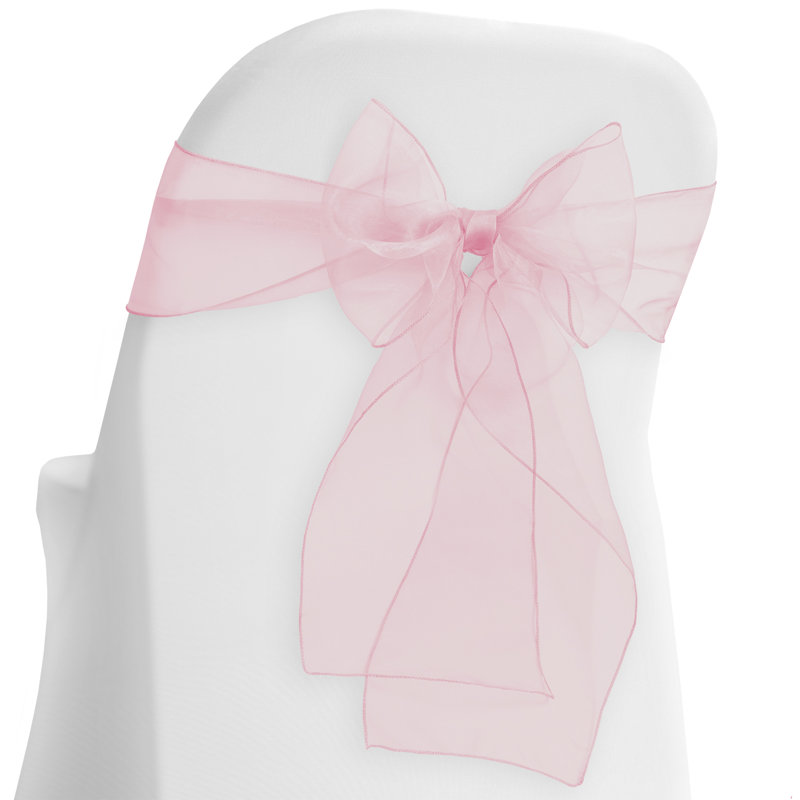 Ceintures de lit Organza, Rose