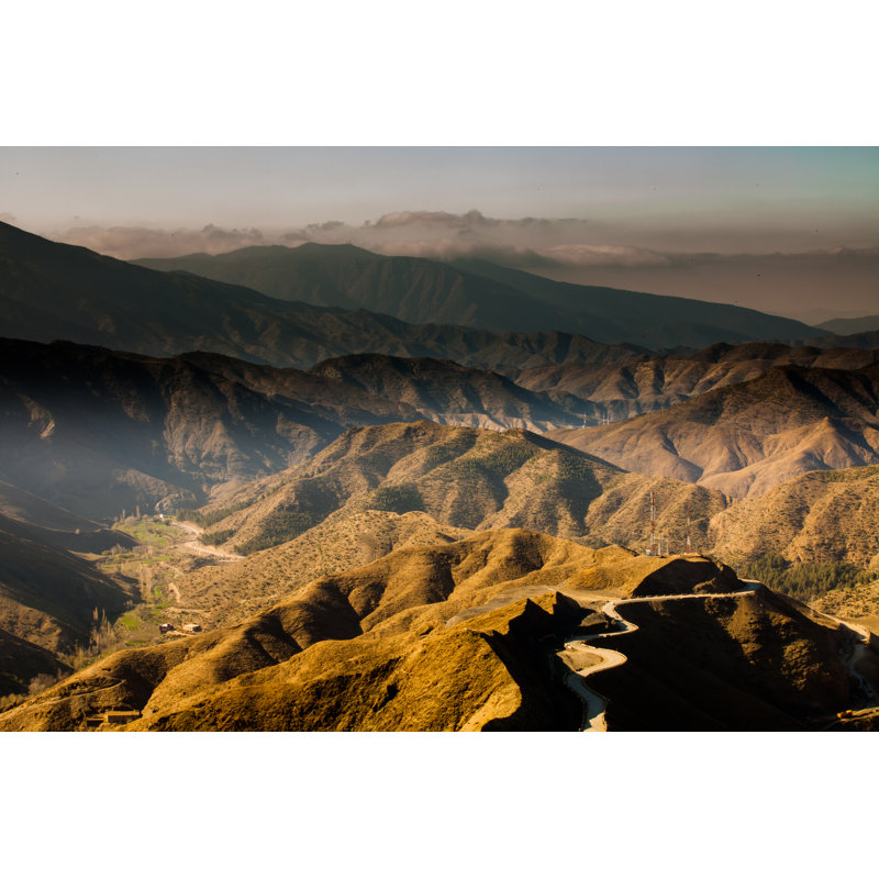 High atlas mountains 1 Piece Wrapped Canvas Wall Art, 30cm H x 46cm W