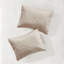 Ensemble de couvre-lit réversible 3 pièces kaki double / grand-119417154-119417153