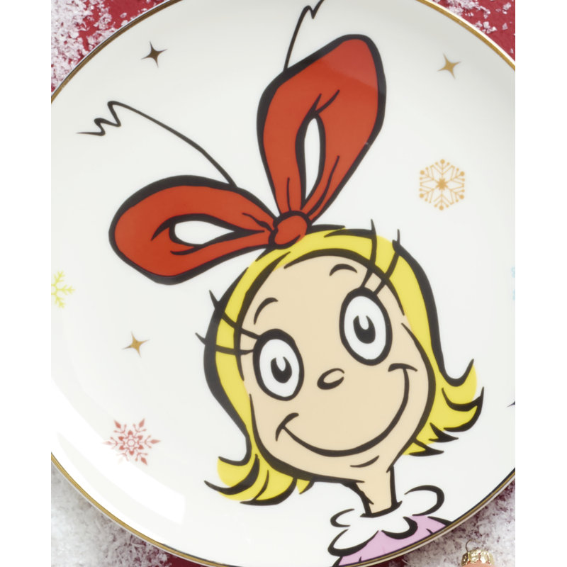 Merry Grinchmas Accent Plates, Set of 4