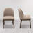 Wide Cushioned Solid Wood Dining Chairs-1531881735