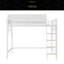 Lit mezzanine avec échelle, lit mezzanine en métal avec tablettes de rangement, lit mezzanine haut pour enfants adolescents-1114416115-1114416114