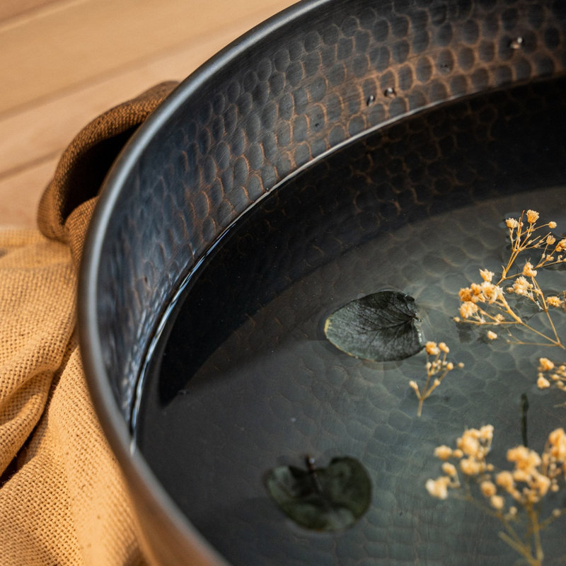 ALFIQ Water Resistant Ladle & Bucket Set, Dark Copper