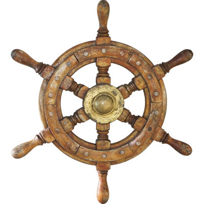 Ultimate Ship Wheel Pre Cut Wall Mural