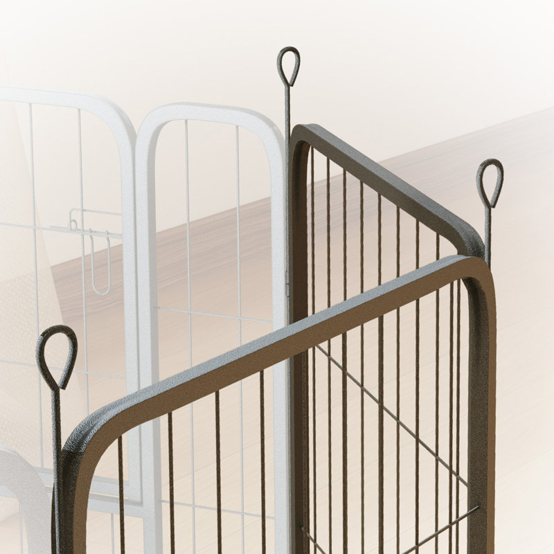 Steel Kennel Accessory, 80'' H x 68'' W x 1.50'' D