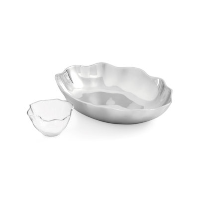 Portmeirion Sophie Conran CHIP & DIP serveur 14,75 alliage