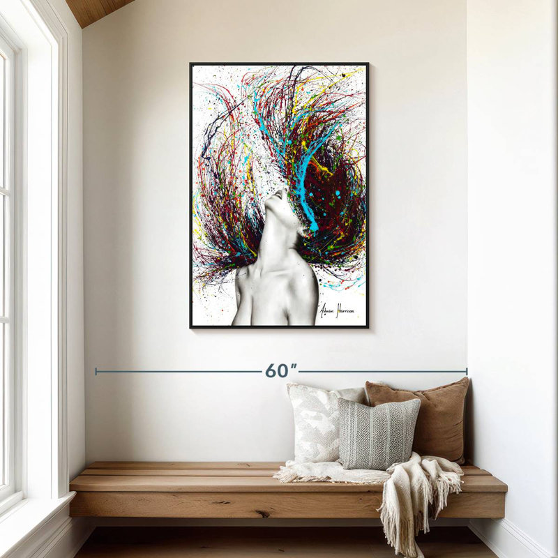Excite, Floating Frame Black, 29" X 43"