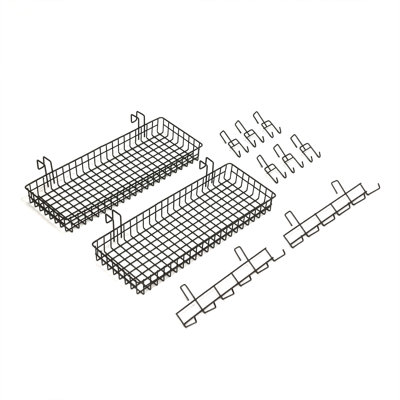 10 Piece Gardeners' Basket and Hook Set