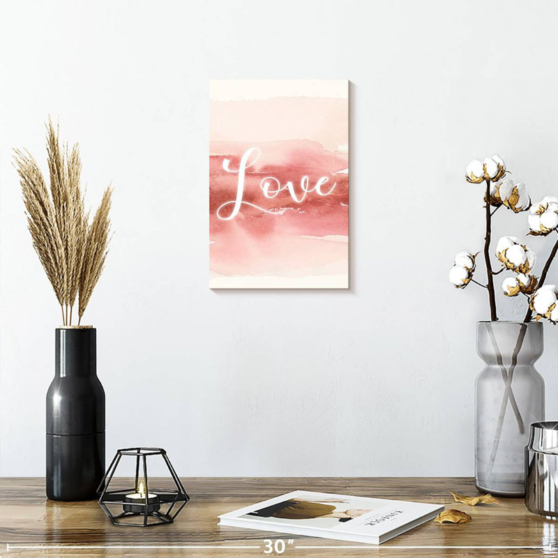 Tergel Love Wash, 12" H x 8" W