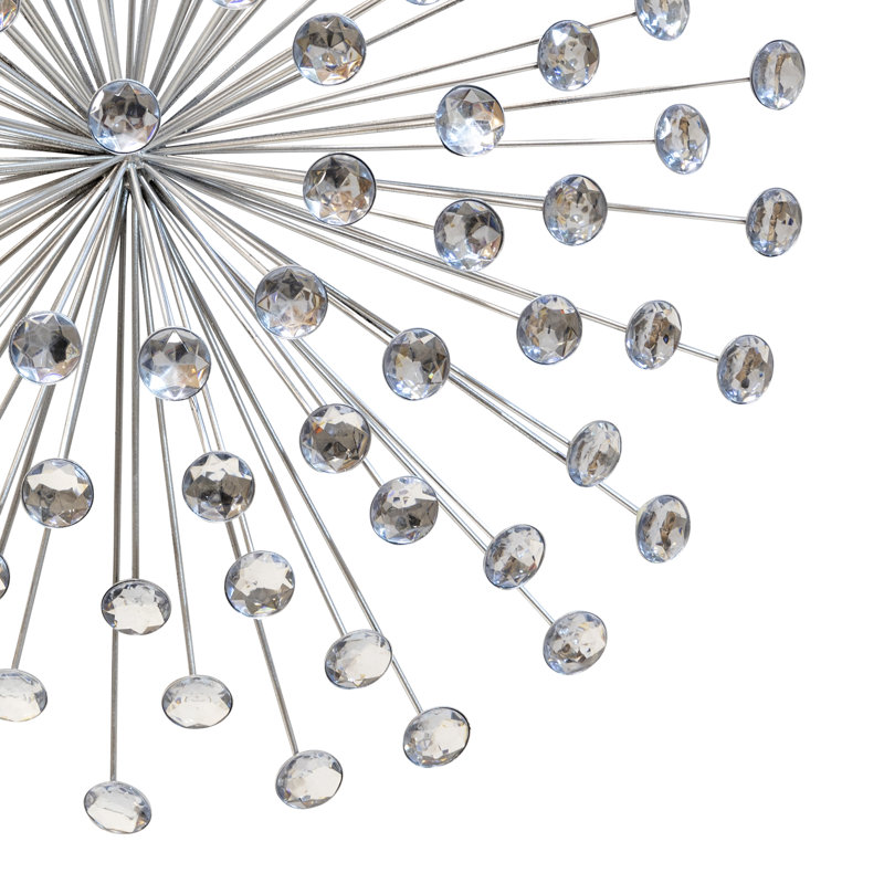 Décoration murale Burst, Argent