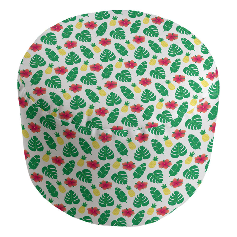 Repose-pieds Avicia, Blanc / Vert / Rouge