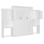 Lit escamotable avec bureau, coiffeuse et armoires Murphy-257465210