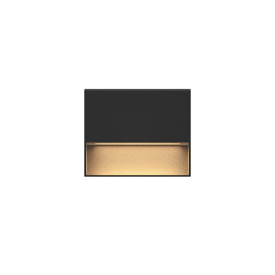 Piazza Anthracite Integrated LED Metal Step Light
