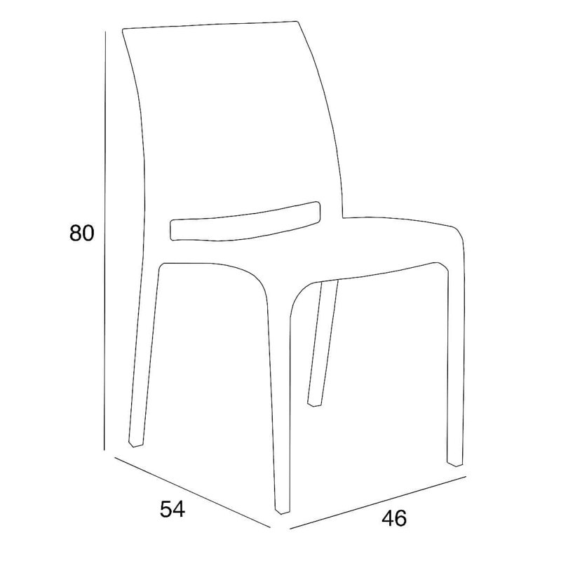 Amyree Patio Dining Side Chair, Taupe
