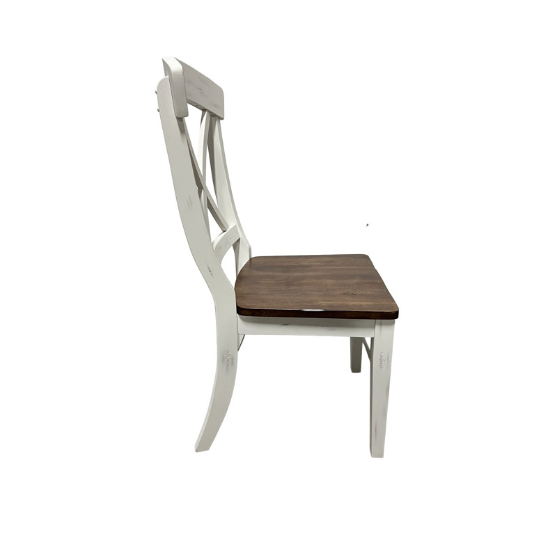 Chezney 4 - Person Solid Wood Solid Wood Top Four Leg Dining Set