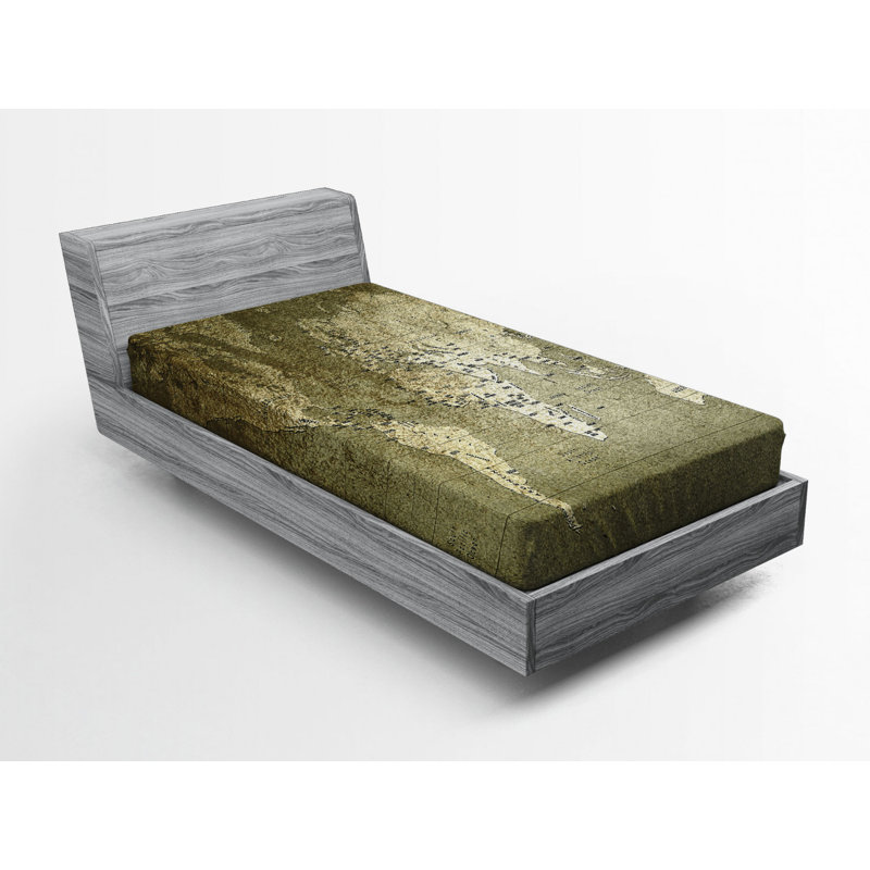 Microfiber Fitted Sheet, Twin Fitted Sheet
