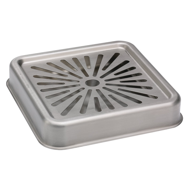 Stainless Steel 6" Beverage Dispenser Drip Tray