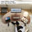 Rachedi 70'' W Cashew Shape Height Adjustable Standing Desk-90619738