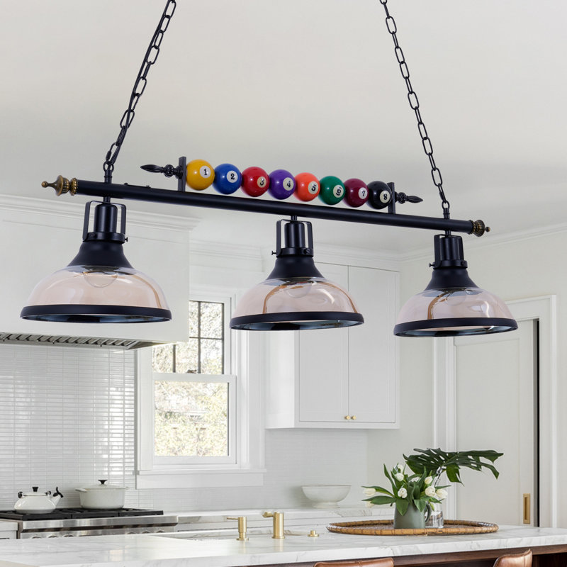 3-light Dimmable Kitchen Chandelier