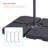 Dushawn 17.53 lb. Plastic Umbrella Base