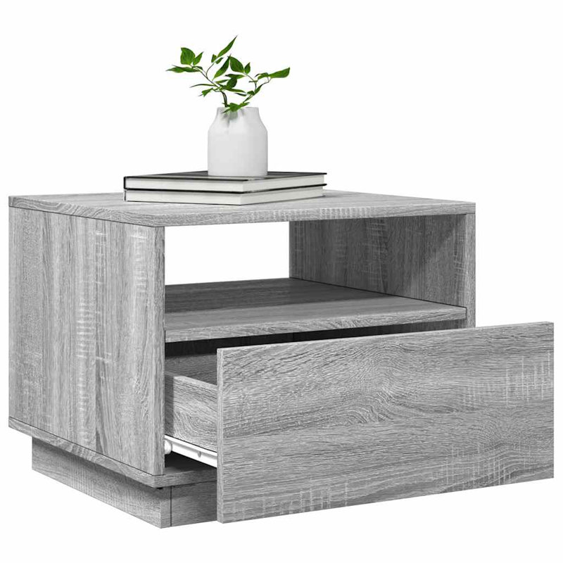 Carrel Frame Coffee Table, Grey Sonoma