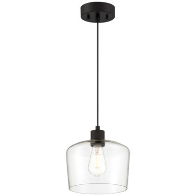 Abdulkhalid LED Pendant - Clear Glass - Replaceable LED