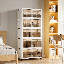 Plastic / Acrylic Single Storage Cabinet ( 143cm H x 55cm W x 32cm D)