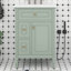 Ensemble de meuble-lavabo 24 po avec lavabo, armoire autoportante avec tiroir inclinable, 2 tiroirs, tablette réglable et support de rangement-1313381821