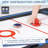 54” 4-in-1 Swivel Multi-game Table - Combo Game Table Set with Air Hockey, Billiards, Foosball, Ping Pong