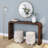 Arcata 56" Waterfall Wood Console Table-109744285