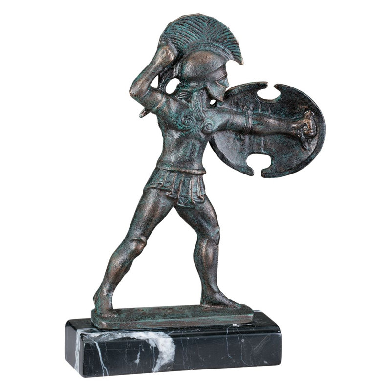 Hellenistic Ironwork Spartan Figurine