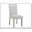 Ensemble de salle à manger contemporain 6 pièces avec table en marbre véritable, chaises rembourrées et banc pour une expérience culinaire élégante