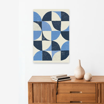 Mid-Century Modern Colourful Night Sky I