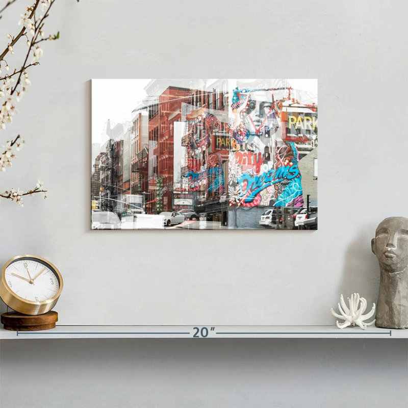 Sirci Urban Abstraction Dreams, H 8 po x l 12 po