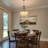 Stabler 3 - Light Dimmable Tiffany Geometric Chandelier